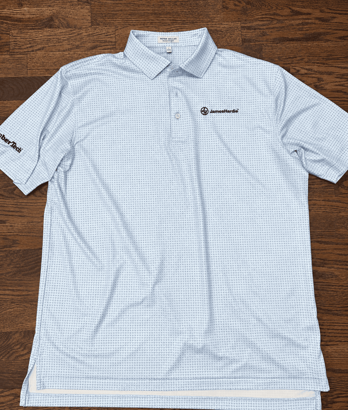 James Hardie and TimberTech branded polo shirt